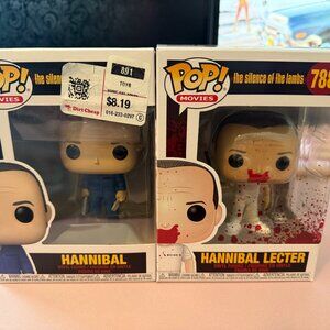 Funko Pop! Hannibal Lecter #788 & Hannibal #1248